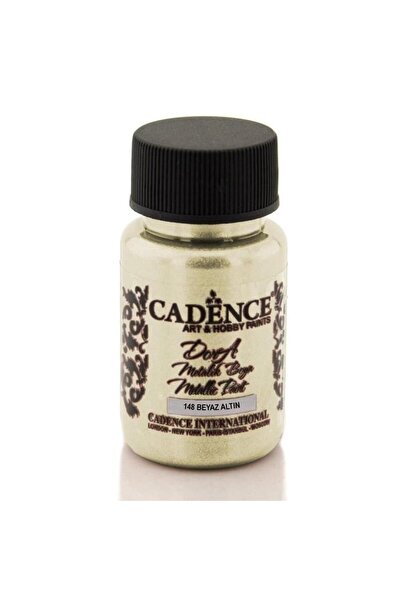 Cadence Dora Metalik 50 Ml Cadence Boya Beyaz Altın