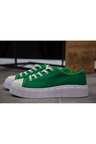 sefayol Pantofi sport de damă Galla Green White Talpă In