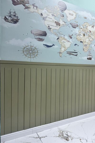 Dekonil İskandinav Boyanabilir Mdf Duvar Paneli 2 Adet