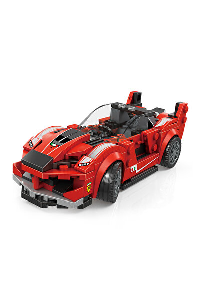 Fab N Funky 151-Piece Assembled Super Car Building Blocks Set for Creative Play, Ages 6+