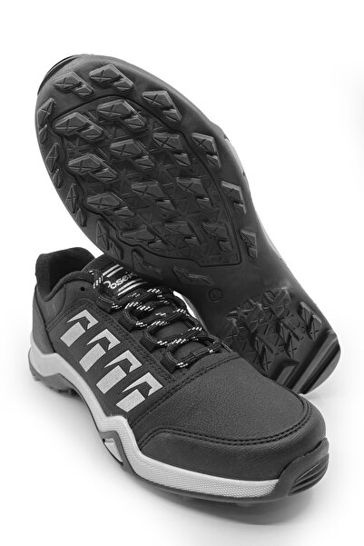 stilfest Kışlık Suya Dayanıklı Bağcıklı Erkek Bot Siyah