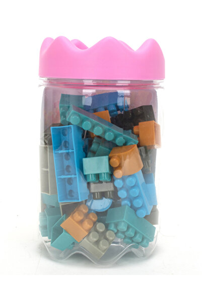 Fab N Funky 40 Piece Non-Toxic Building Block Set for Kids, Fun Builders Bright Colored Blocks
