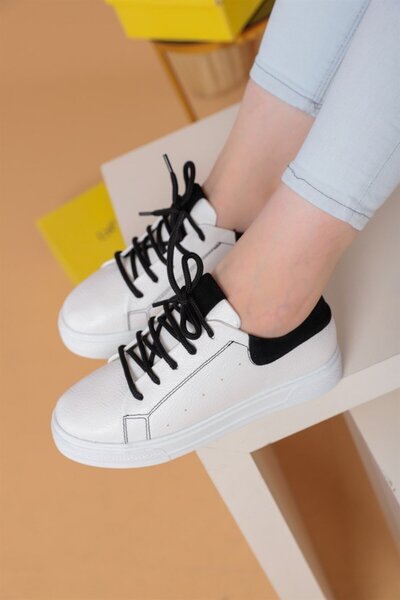 layki Rocc White Black Women's Sports Shoes