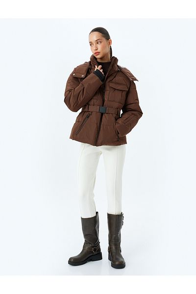 Koton Thick Ribbed Fleece Ski Leggings