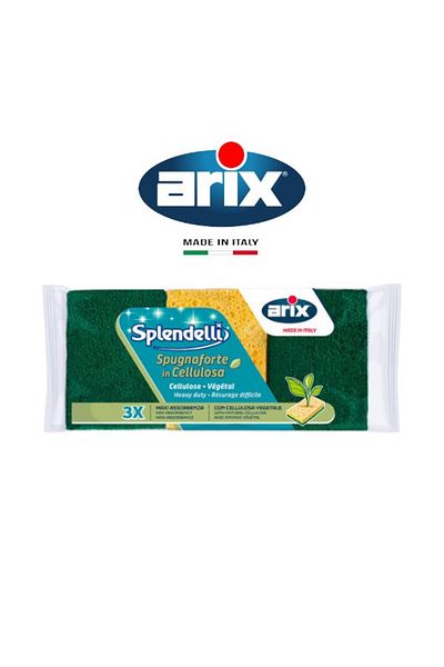 ARIX Natural Cellulose Sponge 3PCS
