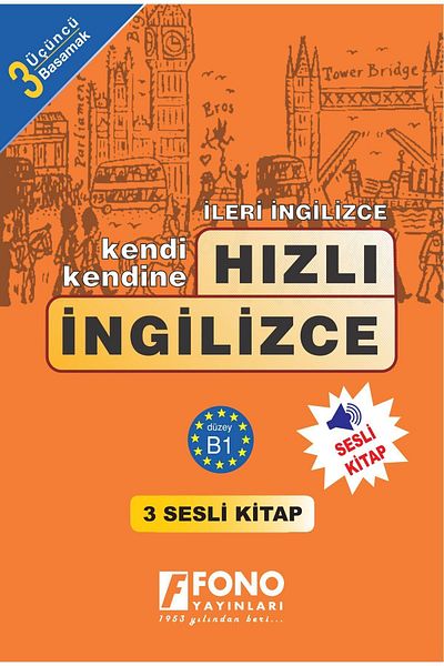Fono Yayınları Fast English Level 3 (3 Books) (with voice-over)