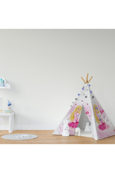 Şen Dekorasyon BARBİ ÇOCUK OYUN ÇADIRI (MİNDERLİ)