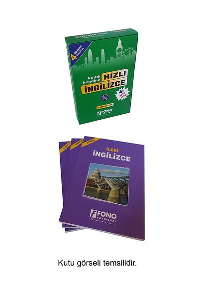 Fono Yayınları Fast English Level 4 (3 Books) (with voice-over)