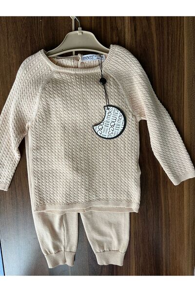 punch passion Unisex Baby Set - Knitted Bottom-Top Set, Luxury Outfit