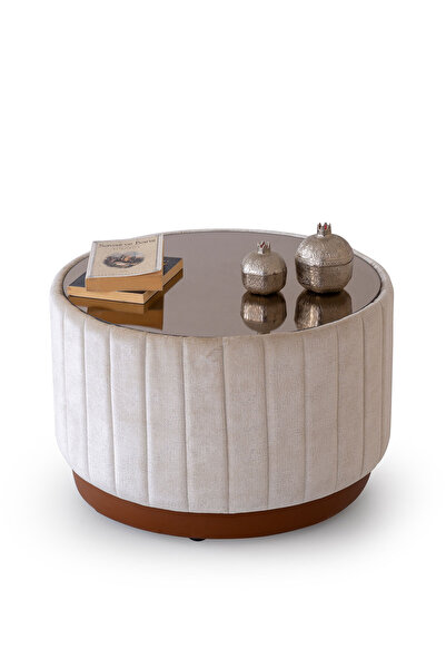 Breda Home Concept Despina Cam Tavanlı Orta Sehpa