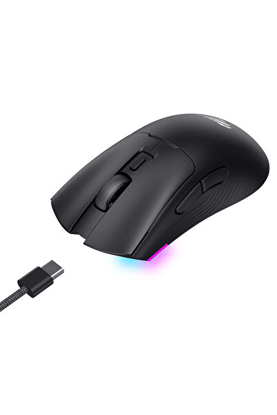 Havit Gamenote MS966WB Profesyonel PMW3325 Ultra Hafif 10.000 DPI RGB Wireless Gaming Oyuncu Mouse