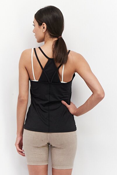 Reebok Women Sportswear Fit Sleeveless Training Tank Top, Black