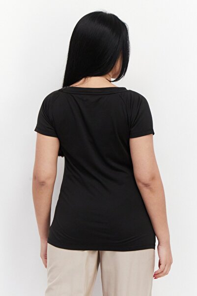 Puma Women Sportswear Fit Short Sleeve Jersey Cat Training Tee, Black