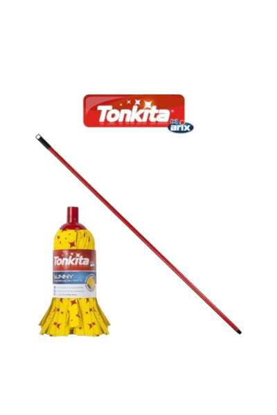 Tonkita Sunny Soft Floorwashing Mop + Stick