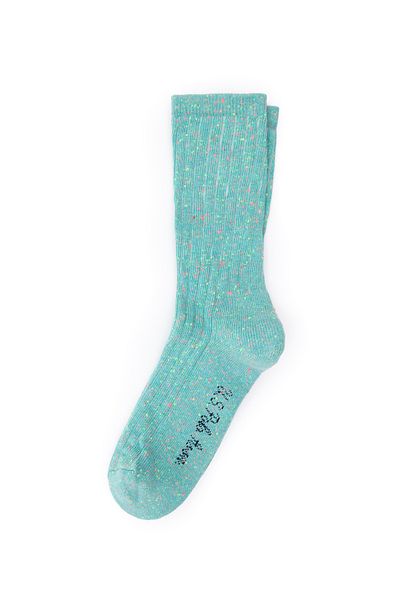 U.S. Polo Assn. Women's Mint Melange Socks 50258157 -Vr176