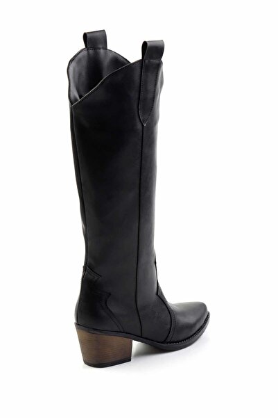 Bambi Siyah  Kadın Çizme K03069010509