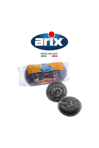 ARIX Splendelli Metal Stainless Steel Scourer 2pcs
