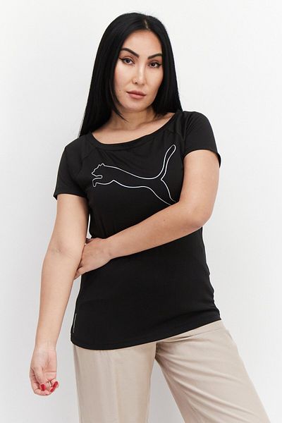 Puma Women Sportswear Fit Short Sleeve Training Jersey, Black