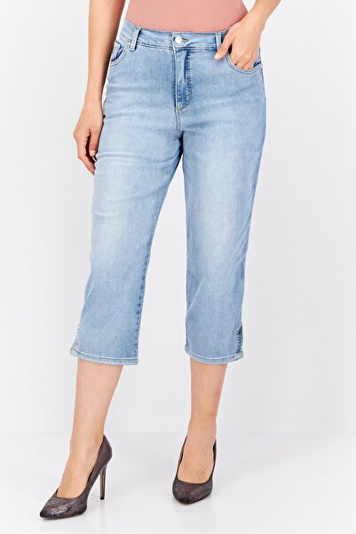 Gloria Vanderbilt Women Regular Fit Washed Stretchable Jeans, Blue