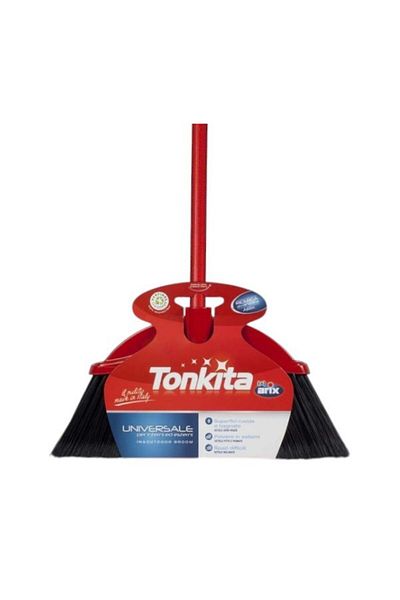 Tonkita Universal Indoor & Outdoor Broom + Stick
