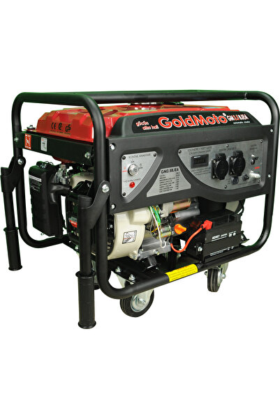 gold moto Goldmoto GM3.5BJEA Otomatik Jigleli 3.75kVA Monofaze Marşlı Benzinl...