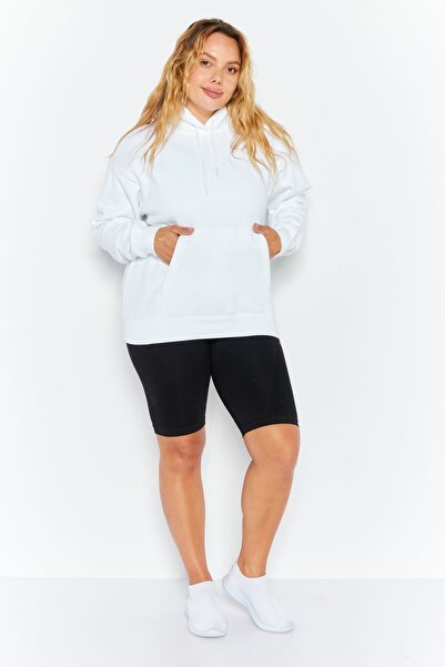 Champion Women Sportswear Fit Hooded Training Sweatshirt, White