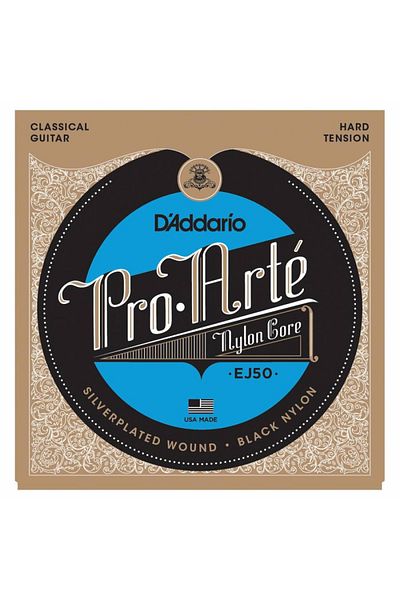 Daddario Daddarıo Ej50 Classical Guitar String Set, Pro-Arte, Silverplated Woun