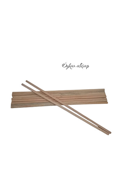 özkan ahşap 2cmx2cmx50 Cm Bir Adet Silinmiş Çita
