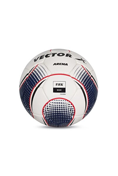 Vector X Arena Football | White/blue | Size 5 | Pu | Professional Soccer Ball | Latex Bladder