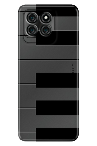 Reeder S71 Kılıf Kapak Baskılı Piyano