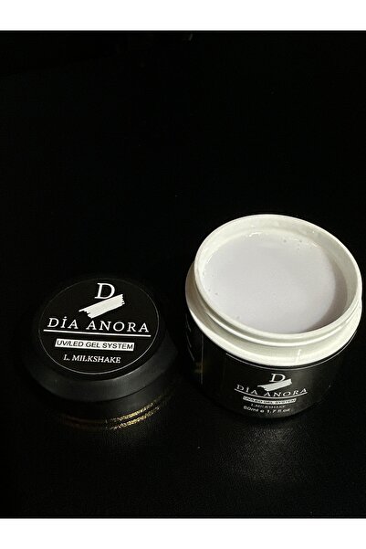 DİA ANORA Protez Tırnak Jeli - (RAKI BEYAZI) Builder Gel 50 ml