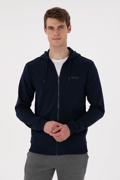 U.S. Polo Assn. Men's Navy Blue Knitted Cardigan 50293412 -Vr033
