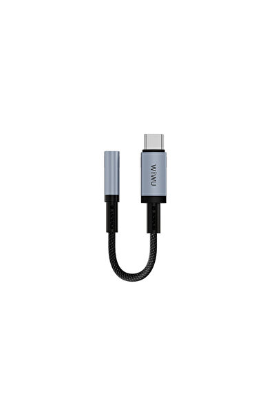 WIWU Type-C To 3.5mm Aux Çevirici Ses Adaptörü Wiwu Wi-C047 Legend Serisi 15c...