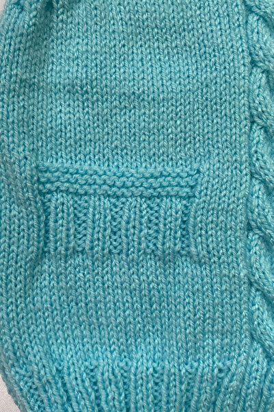 luzweel Özel Tasarım Tamamen El Örgüsü  Bebek Yeleği