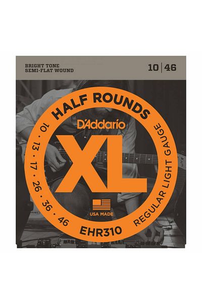 Daddario Ehr310 Half Round Electric Guitar String (010-046)