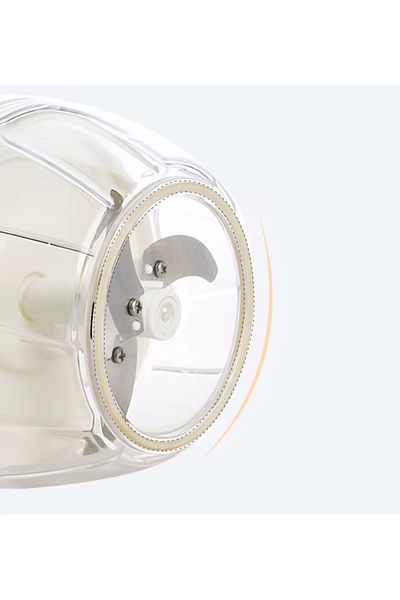 AROW Rondo with String 700 ml Bowl - Helper Mini Hand Robot with 3 Blades