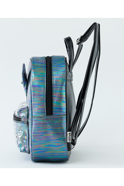 Fab N Funky Rabbit Backpack for Kids, Durable, School Bag with Spacious Compartments, 5 Years+, Black - 9 Inches