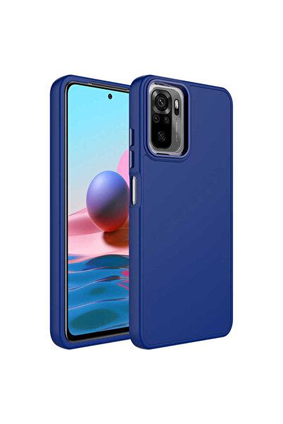 TechTrove حافظة من السيليكون مع إطار معدني وتصميم أزرار متوافقة مع هاتف Redmi...