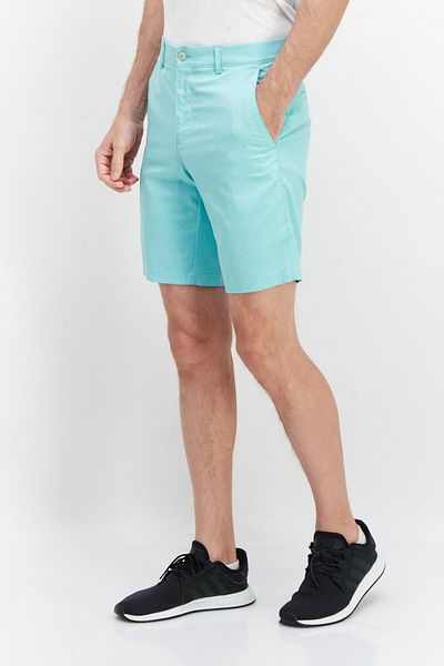 PGA Tour Men Sportswear Fit Heather Golf Shorts, Turquoise
