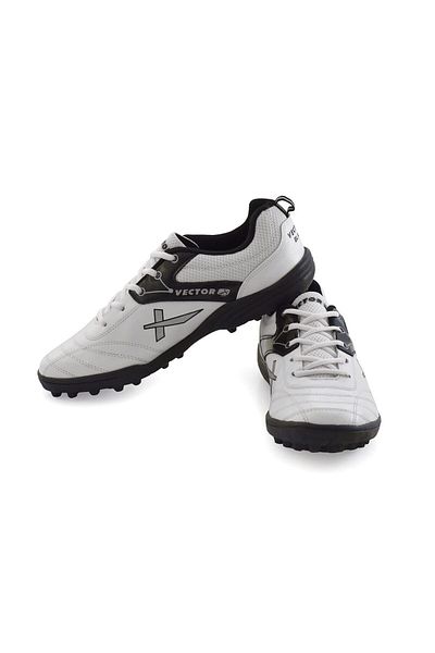 Vector X Blaster Cricker Shoes | White/Black | For Boys and Men | 5 UK, 6 US, 39 EU