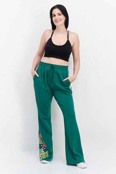 Puma X Liberty Women Sportswear Fit Brand Logo Training Sweatpants, Green