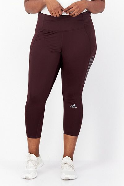 adidas Women Plus Size Training Tights, Brown