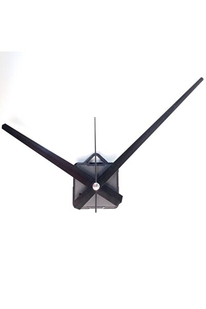 Otantik Duvar Saati Mekanizması Akrep Yelkovan Saniye Motor Sessiz Akar Saniy...