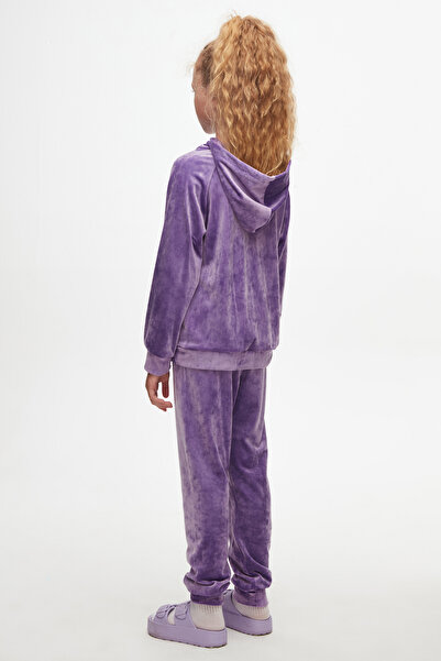 LOVETTI Ανοιχτό Λιλά Κοριτσίστικο Βελούδινο Σετ