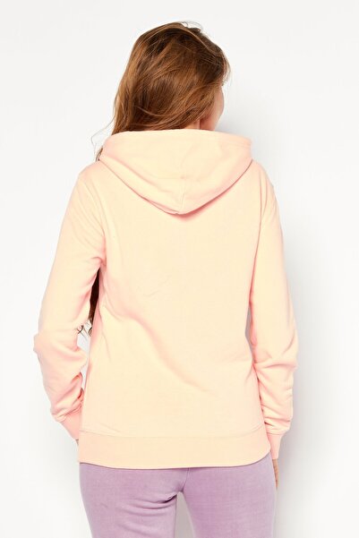 Champion Women Sportswear Fit Long Sleeve Training Sweatshirt, Neon Peach