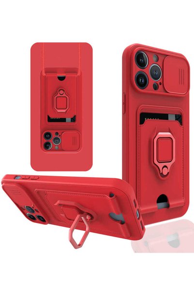 kilifone حافظة متوافقة مع هاتف iPhone 13 Pro Max مع حامل حلقي وغطاء حماية للك...
