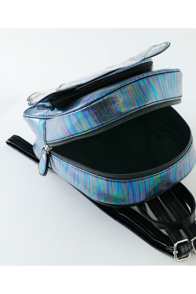 Fab N Funky Stylish Classic Unicorn Backpack - Durable Kids School Bag, Multicolor, 9.4", Spacious Compartments