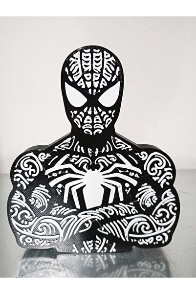MUAMMO Spiderman Marvel Figür Logo Masaüstü Obje Heykel Hediyelik Eşya 15Cm