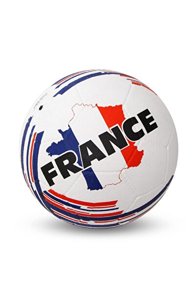 Nivia كرة قدم فرنسية ملونة | متعددة الألوان | مقاس 5 | مخيطة آليًا | كرة مقاو...