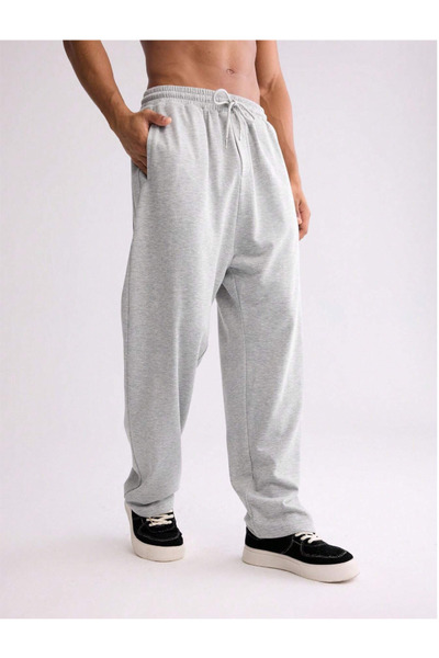 yx yustex sport UrbanFlow Φαρδιά Φόρμα Ψηλόμεση με 2 Κλωστές Πλεκτό Ύφασμα